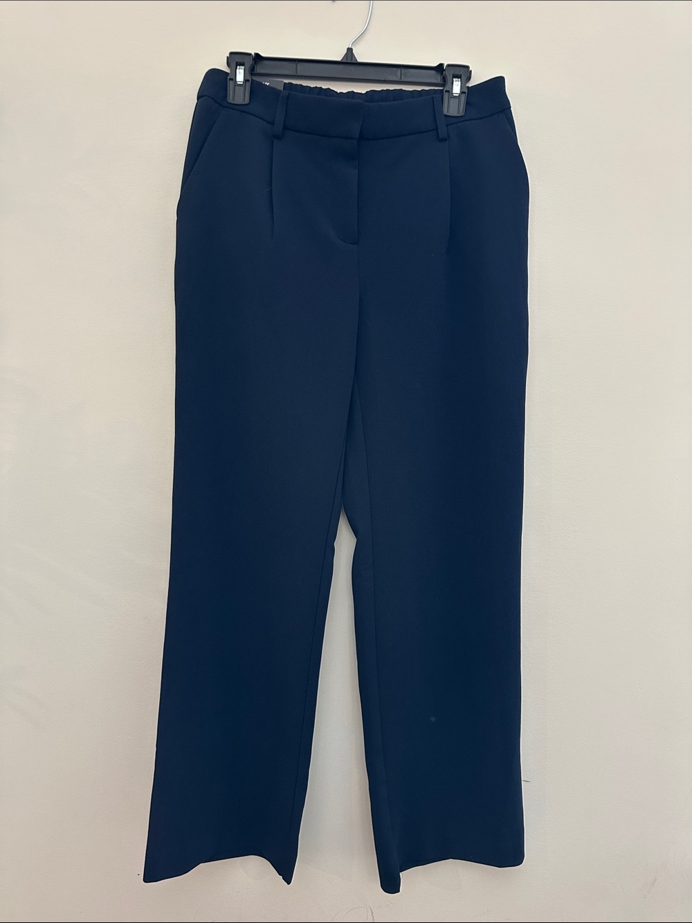 DKNY Classic Navy Straight-Leg Women’s Pants